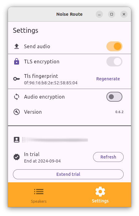 show tls fingerprint